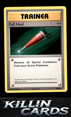 Full Heal 78/108 Pokemon Uncommon XY - Evolutions Card NM
