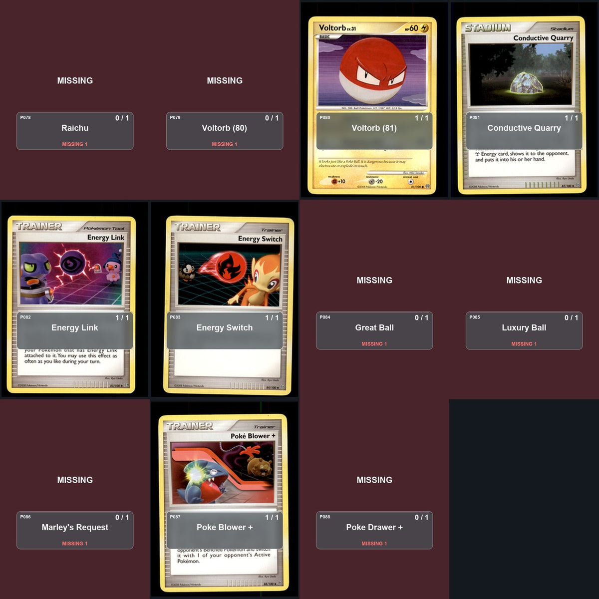 Pokemon TCG Stormfront C/UC/R Standard Set 31 Cards