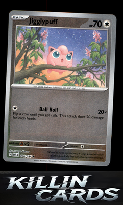 Reverse Holofoil Jigglypuff 076/094 Pokemon Common ME02: Phantasmal Flames Card