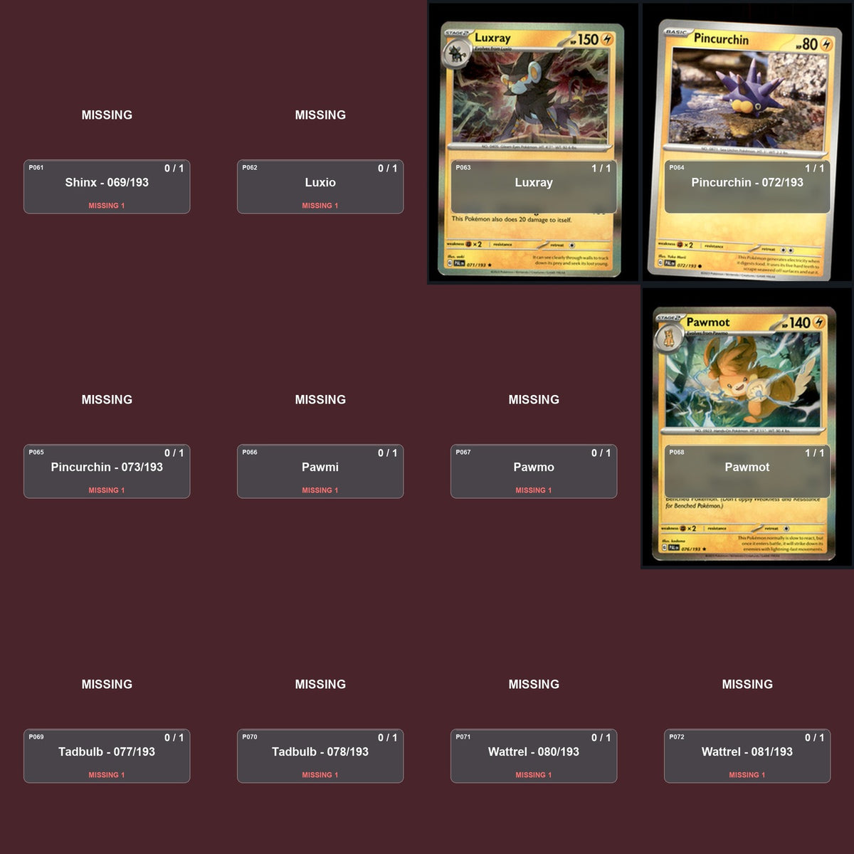 Pokemon TCG SV02: Paldea Evolved C/UC/R Standard Set 56 Cards