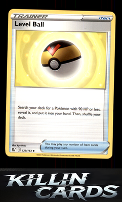 Level Ball 129/163 Pokemon Uncommon SWSH05: Battle Styles Card NM