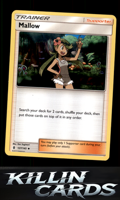 Mallow 127/145 Pokemon Uncommon SM - Guardians Rising Card LP