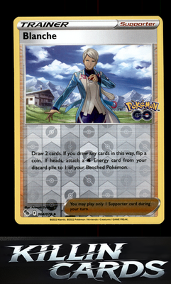 Reverse Holofoil Blanche 064/078 Pokemon Uncommon Pokemon GO Card NM
