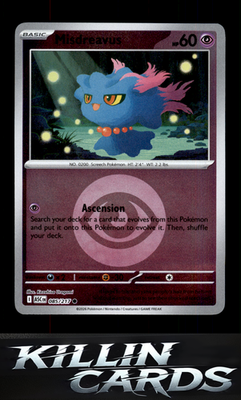 Reverse Holofoil Misdreavus - 085/217 (Energy Symbol Pattern) 085/217 Pokemon Co