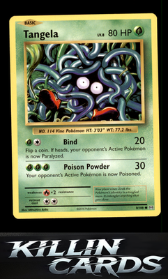 Tangela 8/108 Pokemon Common XY - Evolutions Card NM