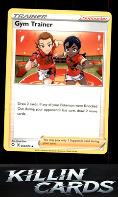 Gym Trainer 059/072 Pokemon Uncommon Shining Fates Card NM
