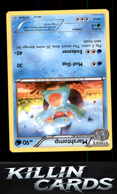 Marshtomp 34/160 Pokemon Uncommon XY - Primal Clash Card NM