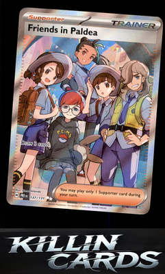 Friends in Paldea - 137/131 137/131 Pokemon Ultra Rare SV: Prismatic Evolutions