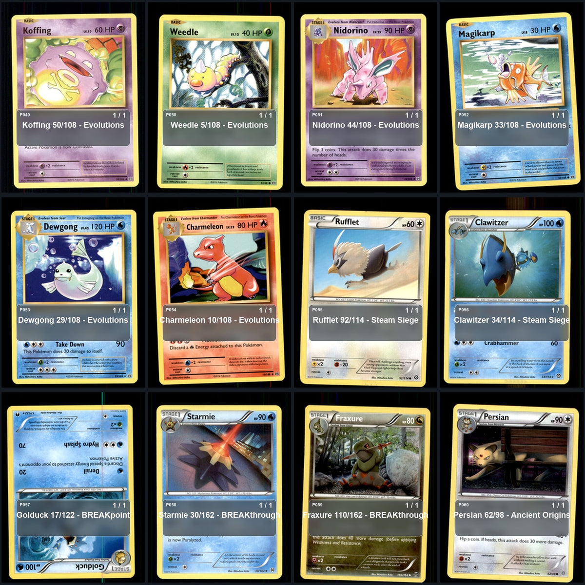 Pokemon TCG Mitsuhiro Arita Artist Collection 118 Cards Lot