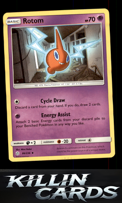Rotom 86/236 Pokemon Uncommon SM - Cosmic Eclipse Card NM