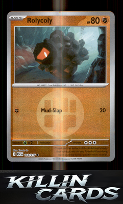 Reverse Holofoil Rolycoly (Energy Symbol Pattern) 118/217 Pokemon Common ME: Asc