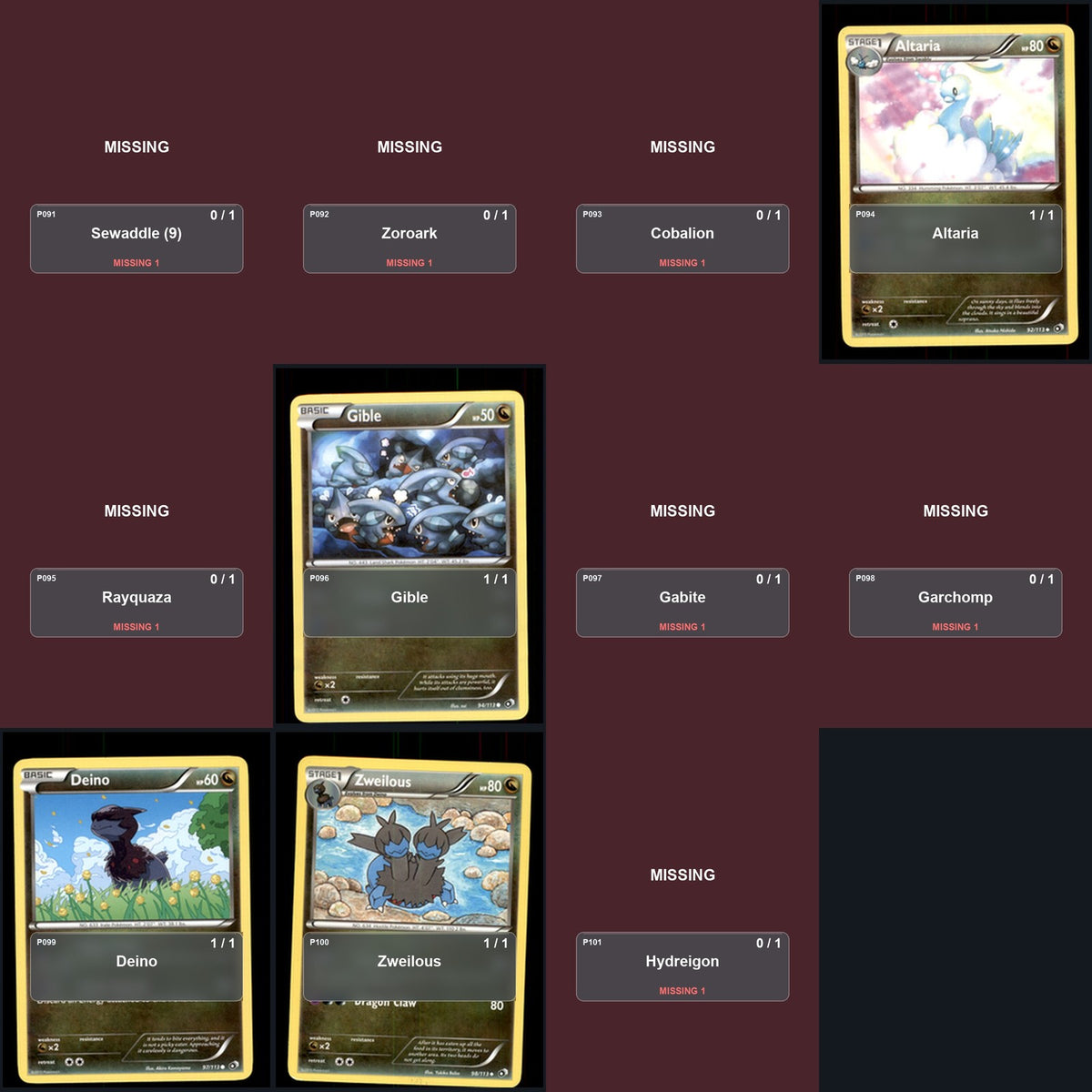 Pokemon TCG Legendary Treasures C/UC/R Standard Set 47 Cards