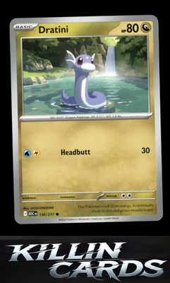 Dratini 150/217 Pokemon Common ME: Ascended Heroes Card NM