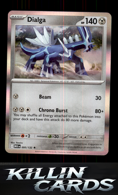 Dialga 095/132 Pokemon Rare ME01: Mega Evolution Card NM