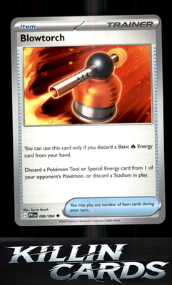 Blowtorch - 086/094 086/094 Pokemon Uncommon ME02: Phantasmal Flames Card NM