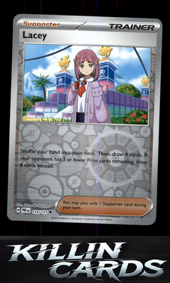 Reverse Holofoil Lacey - 114/131 114/131 Pokemon Uncommon SV: Prismatic Evolutio