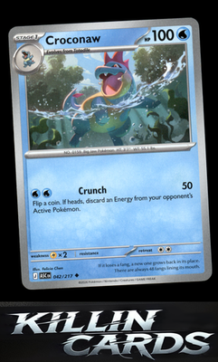 Croconaw 042/217 Pokemon Uncommon ME: Ascended Heroes Card NM