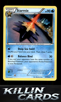 Starmie 30/162 Pokemon Uncommon XY - BREAKthrough Card NM
