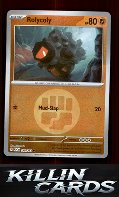 Reverse Holofoil Rolycoly (Energy Symbol Pattern) 118/217 Pokemon Common ME: Asc