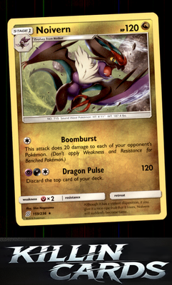 Noivern 159/236 Pokemon Rare SM - Unified Minds Card NM