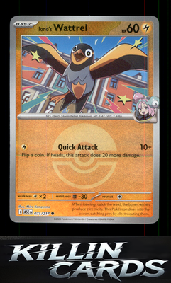 Iono's Wattrel - 071/217 (Poke Ball) 071/217 Pokemon Common ME: Ascended Heroes