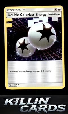 Double Colorless Energy 69/73 Pokemon Uncommon Shining Legends Card LP