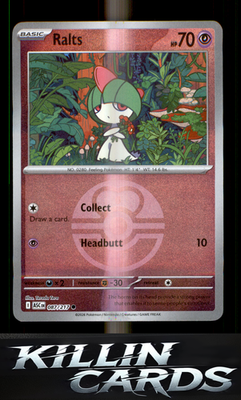 Reverse Holofoil Ralts (Love Ball) 087/217 Pokemon Common ME: Ascended Heroes Ca
