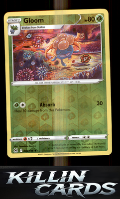 Gloom 002/196 Pokemon Uncommon SWSH11: Lost Origin Card NM
