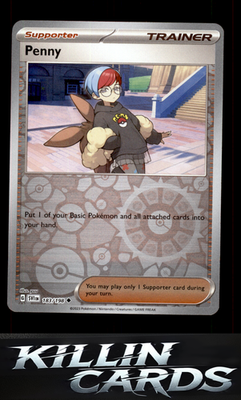 Reverse Holofoil Penny - 183/198 183/198 Pokemon Uncommon SV01: Scarlet & Violet