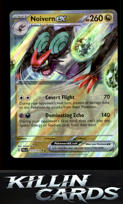 Noivern ex 153/193 Pokemon Double Rare SV02: Paldea Evolved Card NM