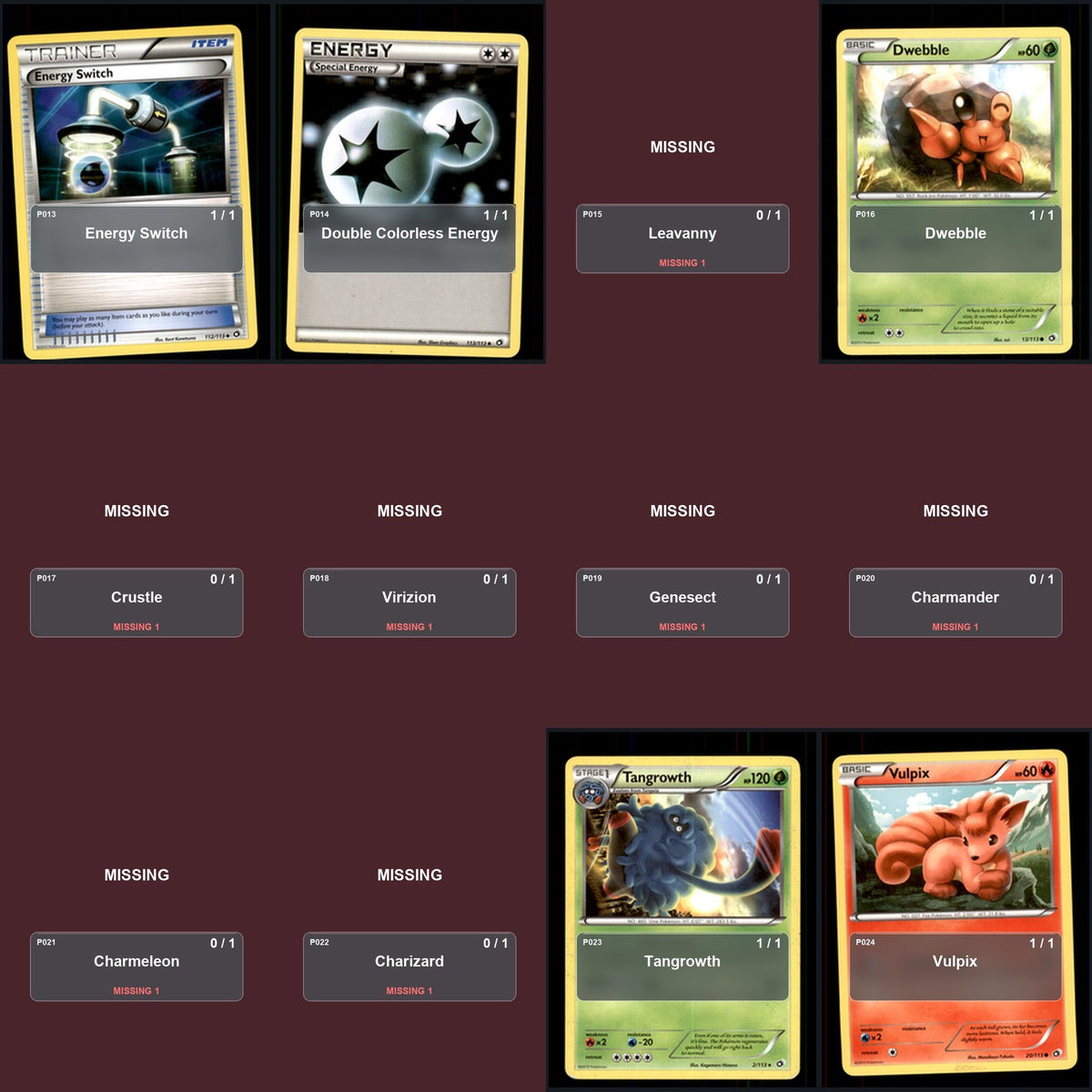 Pokemon TCG Legendary Treasures C/UC/R Standard Set 47 Cards