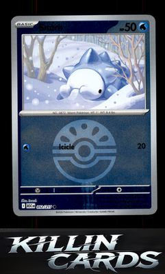 Reverse Holofoil Snom (Friend Ball) 052/217 Pokemon Common ME: Ascended Heroes C