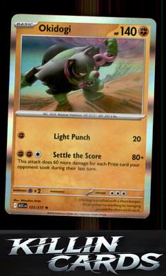 Okidogi 122/217 Pokemon Rare ME: Ascended Heroes Card NM
