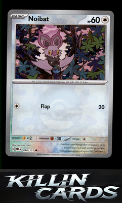 Noibat (Poke Ball Pattern) 090/131 Pokemon Common SV: Prismatic Evolutions Card