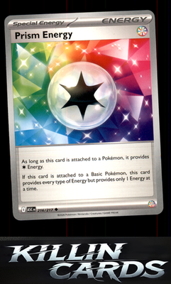 Prism Energy 216/217 Pokemon Uncommon ME: Ascended Heroes Card NM