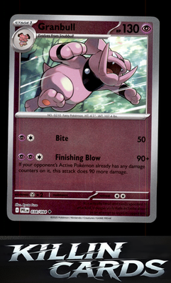 Reverse Holofoil Granbull 038/094 Pokemon Uncommon ME02: Phantasmal Flames Card