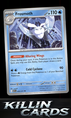 Frosmoth 053/217 Pokemon Uncommon ME: Ascended Heroes Card NM