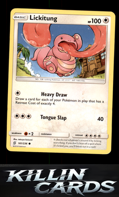 Lickitung 161/236 Pokemon Common SM - Unified Minds Card LP