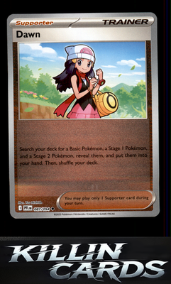 Reverse Holofoil Dawn 087/094 Pokemon Uncommon ME02: Phantasmal Flames Card NM