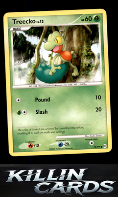 Treecko (79) 79/99 Pokemon Common Arceus Card LP