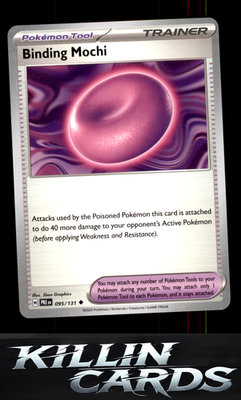 Binding Mochi 095/131 Pokemon Uncommon SV: Prismatic Evolutions Card NM