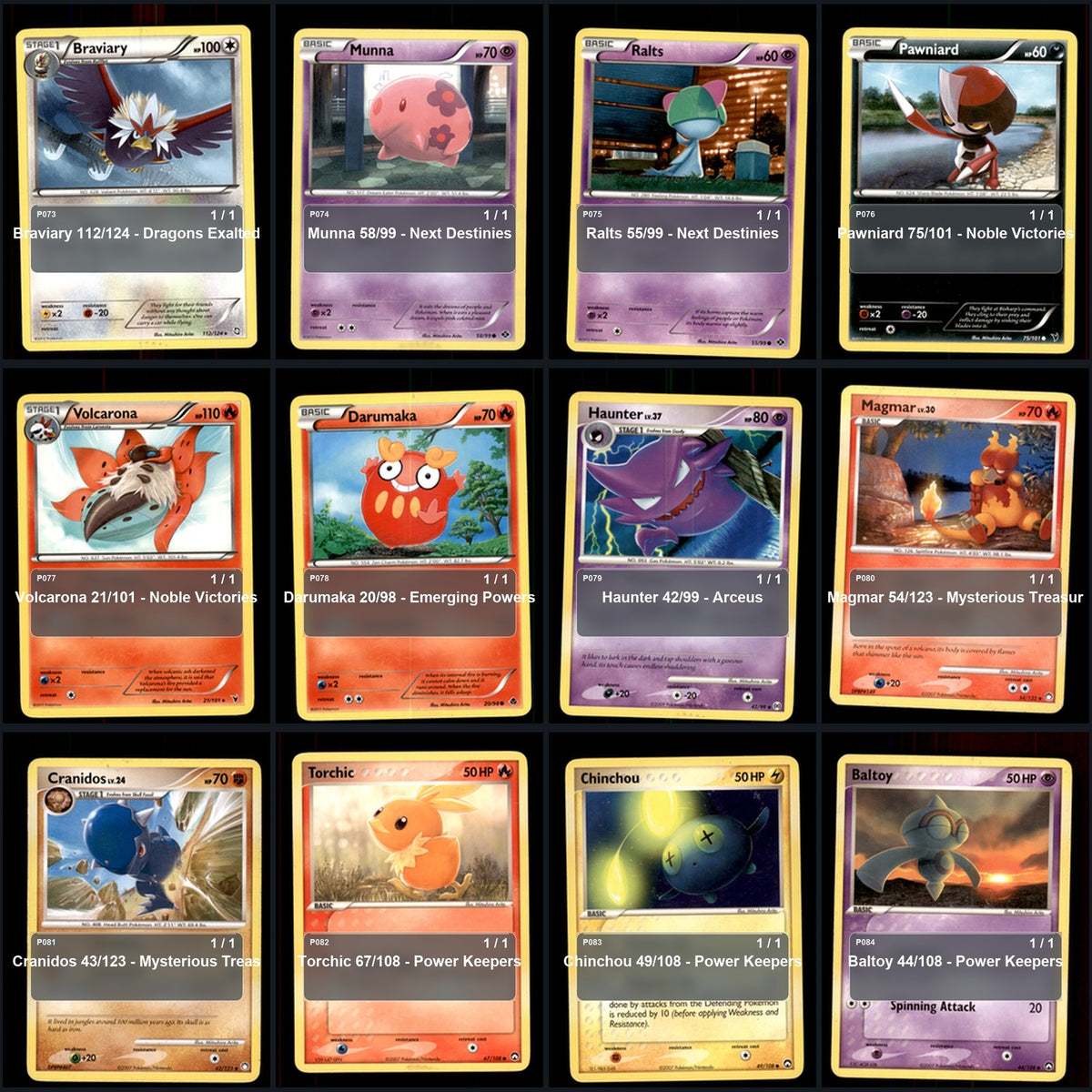 Pokemon TCG Mitsuhiro Arita Artist Collection 118 Cards Lot