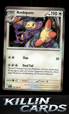 Ambipom - 079/094 079/094 Pokemon Rare ME02: Phantasmal Flames Card NM