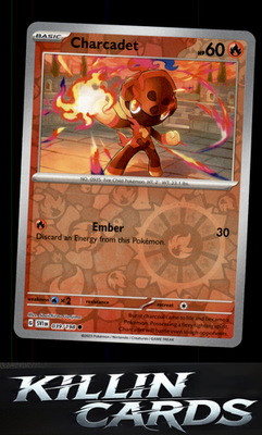 Reverse Holofoil Charcadet - 039/198 039/198 Pokemon Common SV01: Scarlet & Viol