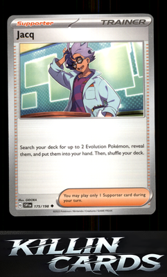 Jacq - 175/198 175/198 Pokemon Uncommon SV01: Scarlet & Violet Base Set Card NM