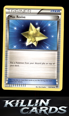 Max Revive 120/146 Pokemon Uncommon XY Base Set Card NM