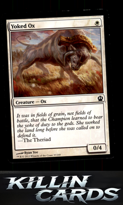 Yoked Ox 37 Magic C Theros Card NM