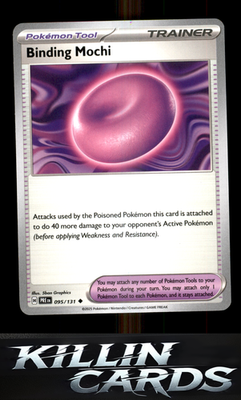 Binding Mochi 095/131 Pokemon Uncommon SV: Prismatic Evolutions Card NM