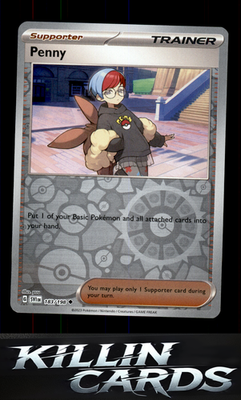 Reverse Holofoil Penny - 183/198 183/198 Pokemon Uncommon SV01: Scarlet & Violet