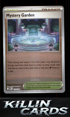 Mystery Garden - 122/132 122/132 Pokemon Uncommon ME01: Mega Evolution Card NM